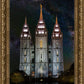 Salt Lake Temple Milky Way Vertical