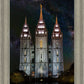 Salt Lake Temple Milky Way Vertical