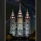 Salt Lake Temple Milky Way Vertical