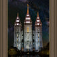 Salt Lake Temple Milky Way Vertical