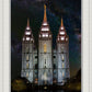 Salt Lake Temple Milky Way Vertical