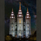 Salt Lake Temple Milky Way Vertical
