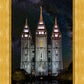 Salt Lake Temple Milky Way Vertical