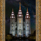 Salt Lake Temple Milky Way Vertical