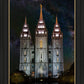 Salt Lake Temple Milky Way Vertical