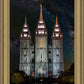 Salt Lake Temple Milky Way Vertical
