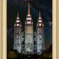 Salt Lake Temple Milky Way Vertical
