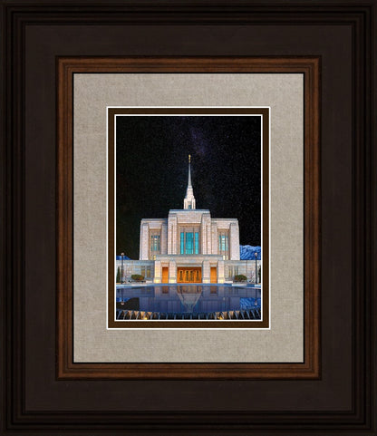 Ogden Temple Milky Way