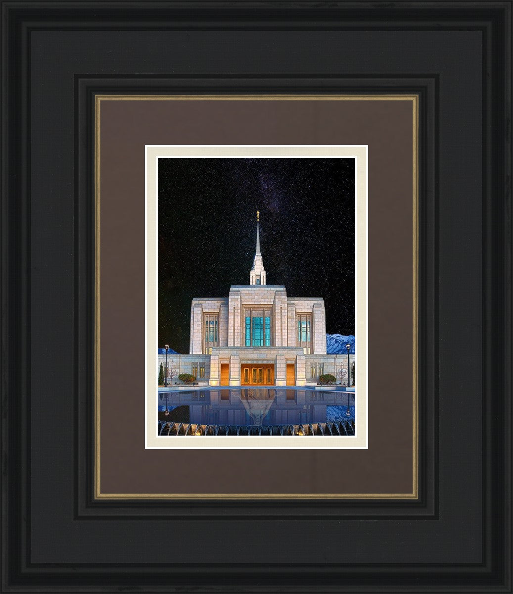Ogden Temple Milky Way