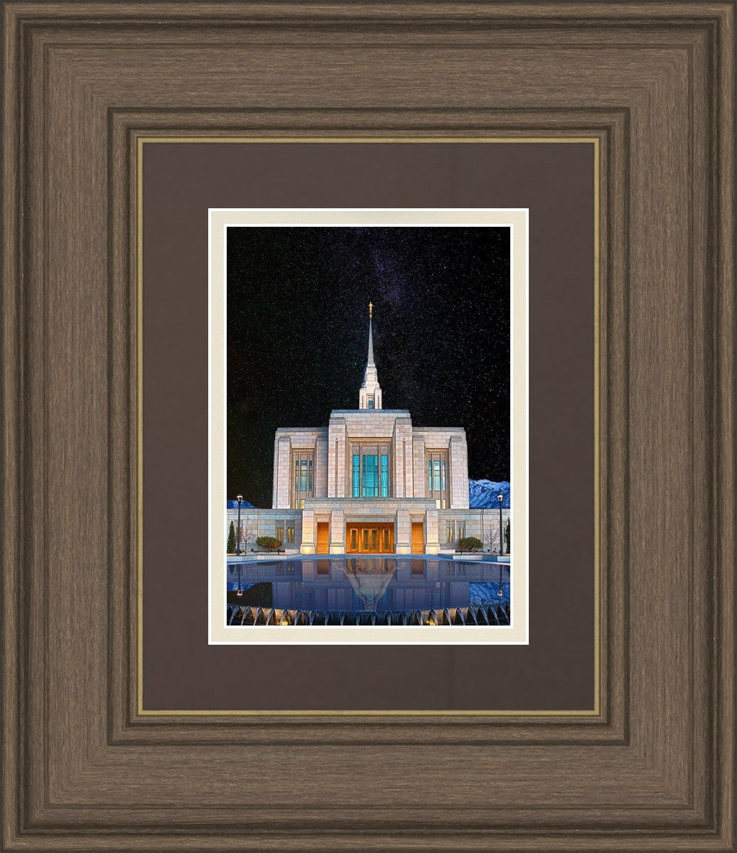 Ogden Temple Milky Way