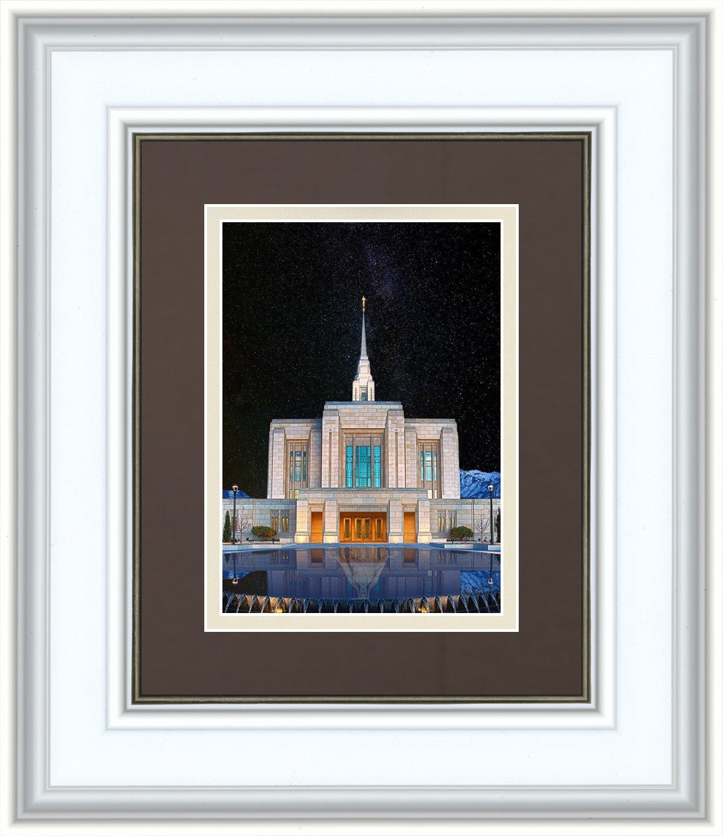 Ogden Temple Milky Way