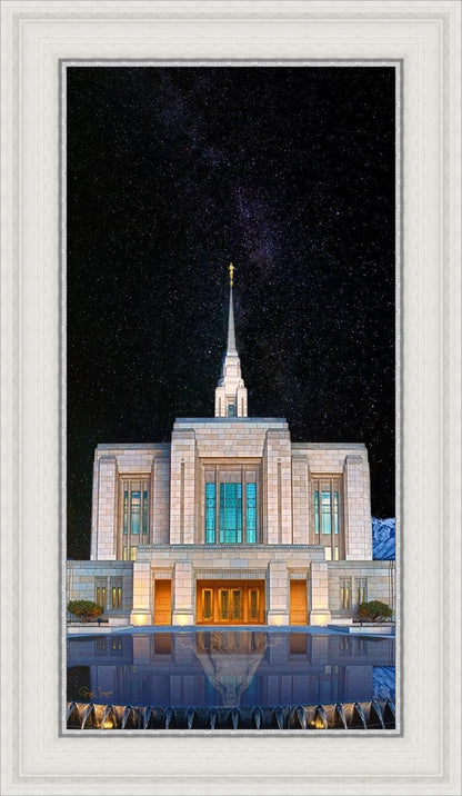 Ogden Temple Milky Way