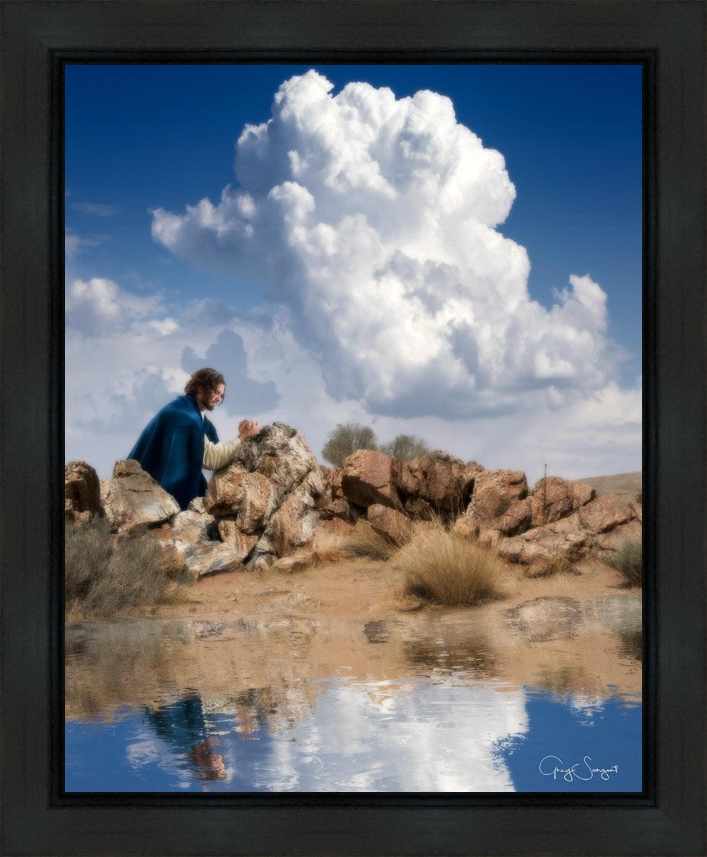 Reflections of Christ Gallery Wrap