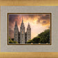 Salt Lake Temple Through the Clouds