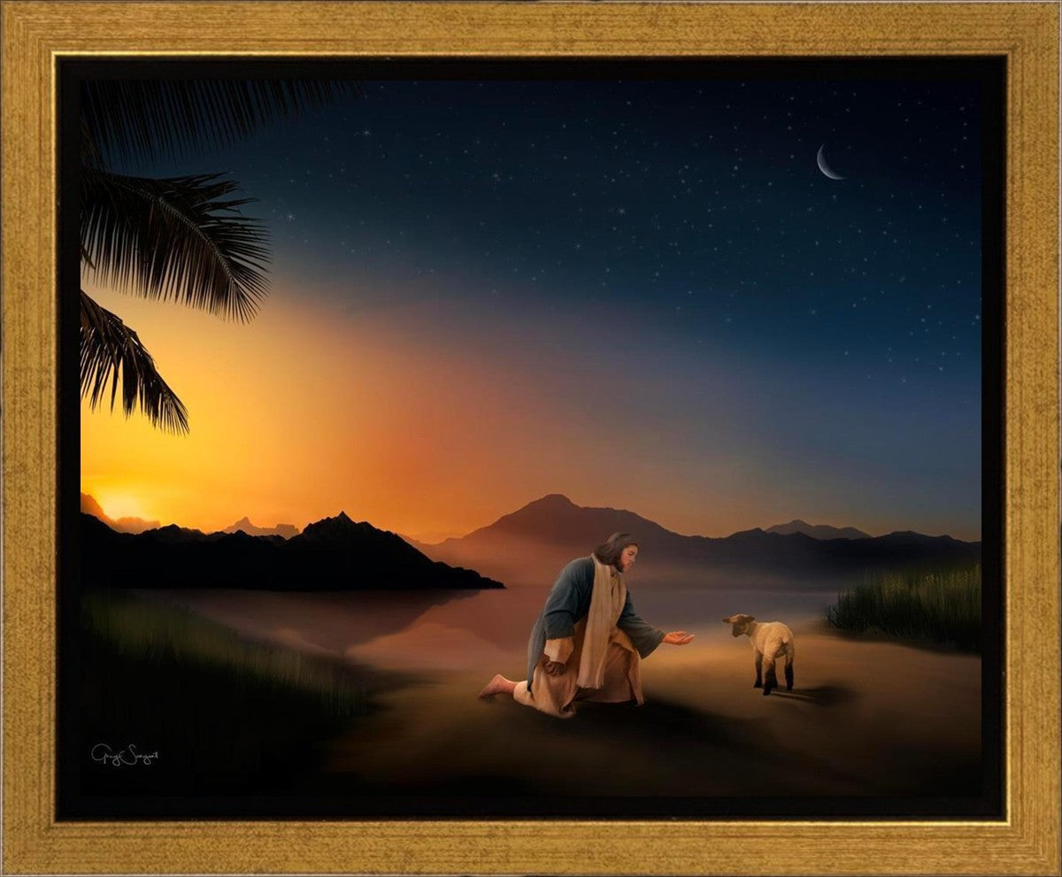 Time With The Lamb Gallery Wrap