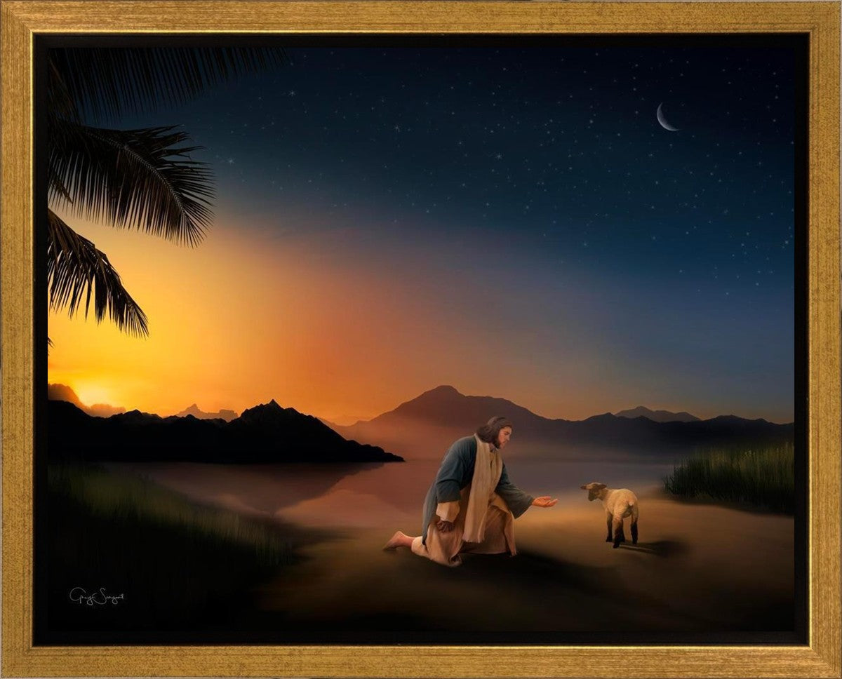 Time With The Lamb Gallery Wrap