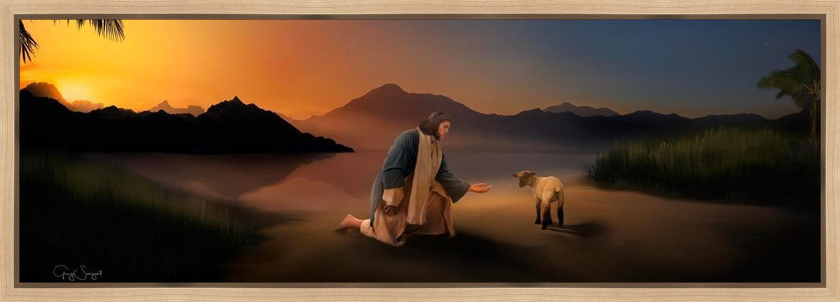 Time With The Lamb Gallery Wrap