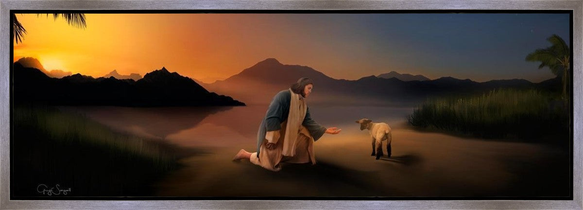 Time With The Lamb Gallery Wrap