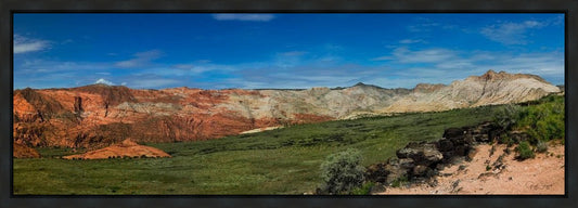 Snow Canyon Panoramic Gallery Wrap