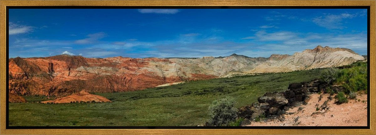 Snow Canyon Panoramic Gallery Wrap