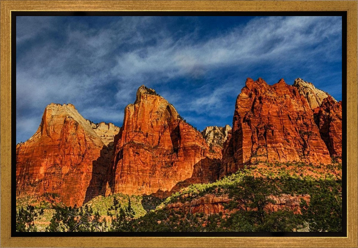 Three Patriarchs Of Zion Gallery Wrap