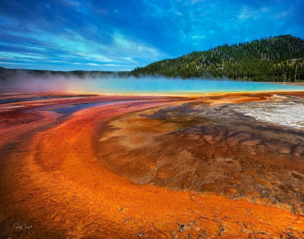 Grand Prismatic Gallery Wrap