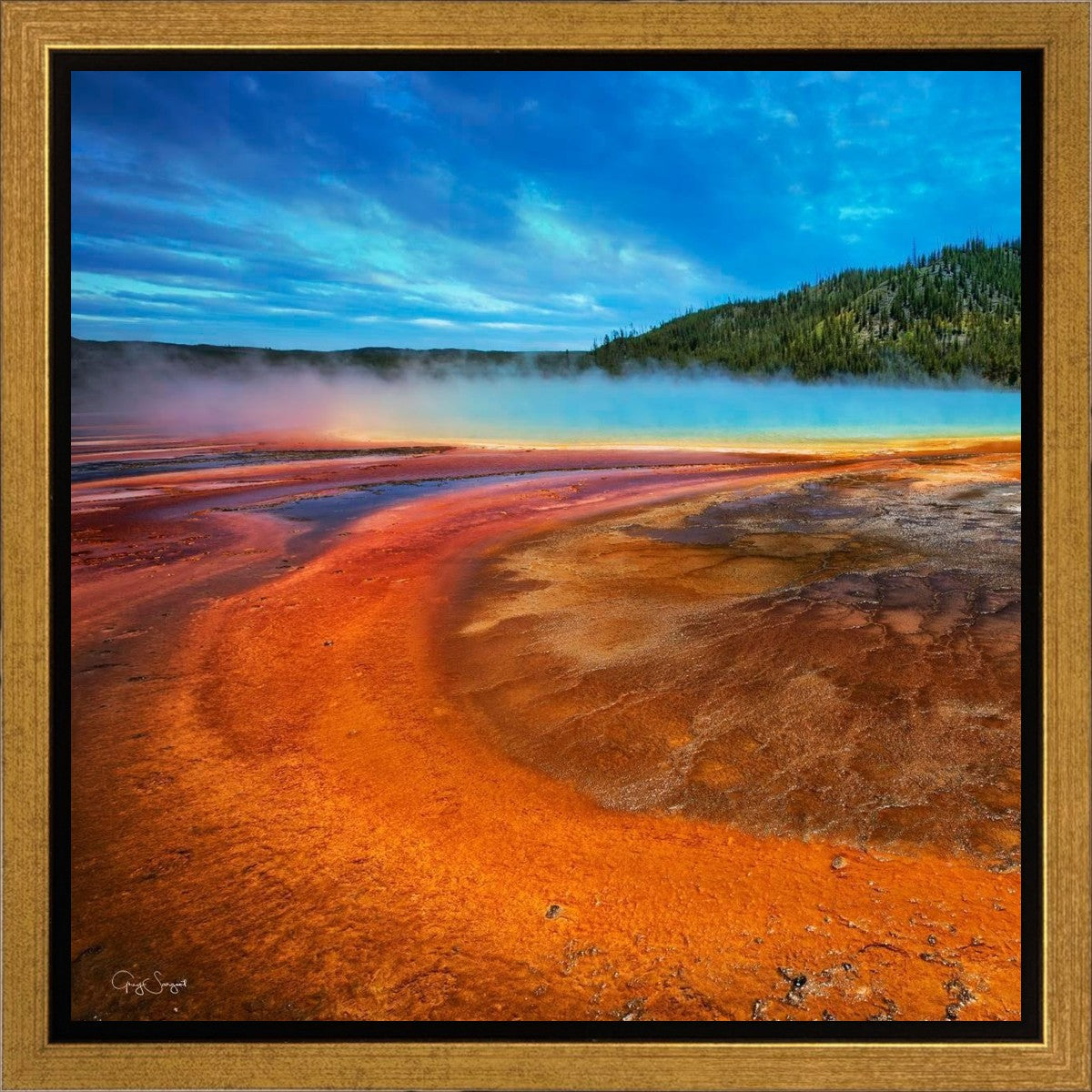 Grand Prismatic Gallery Wrap