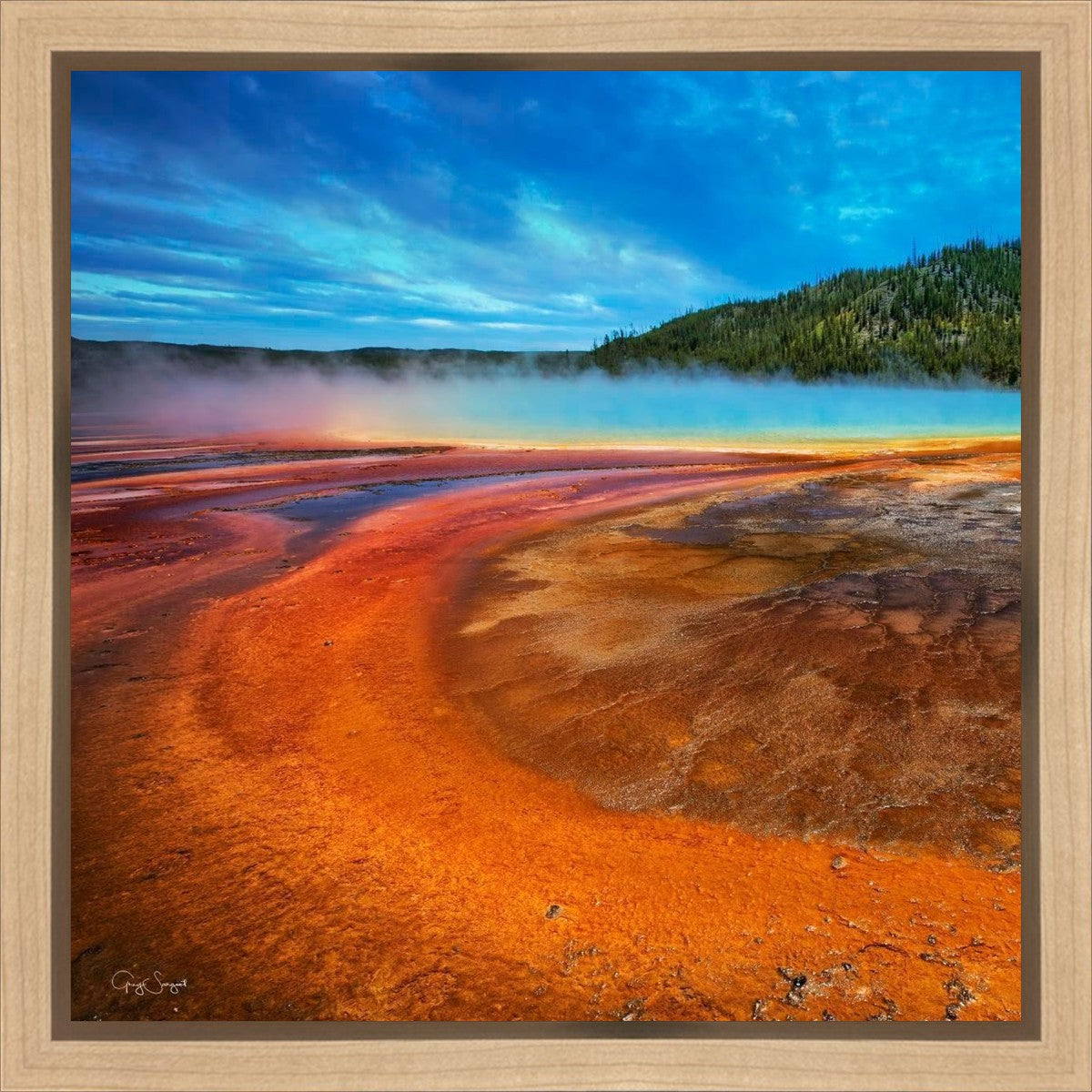 Grand Prismatic Gallery Wrap