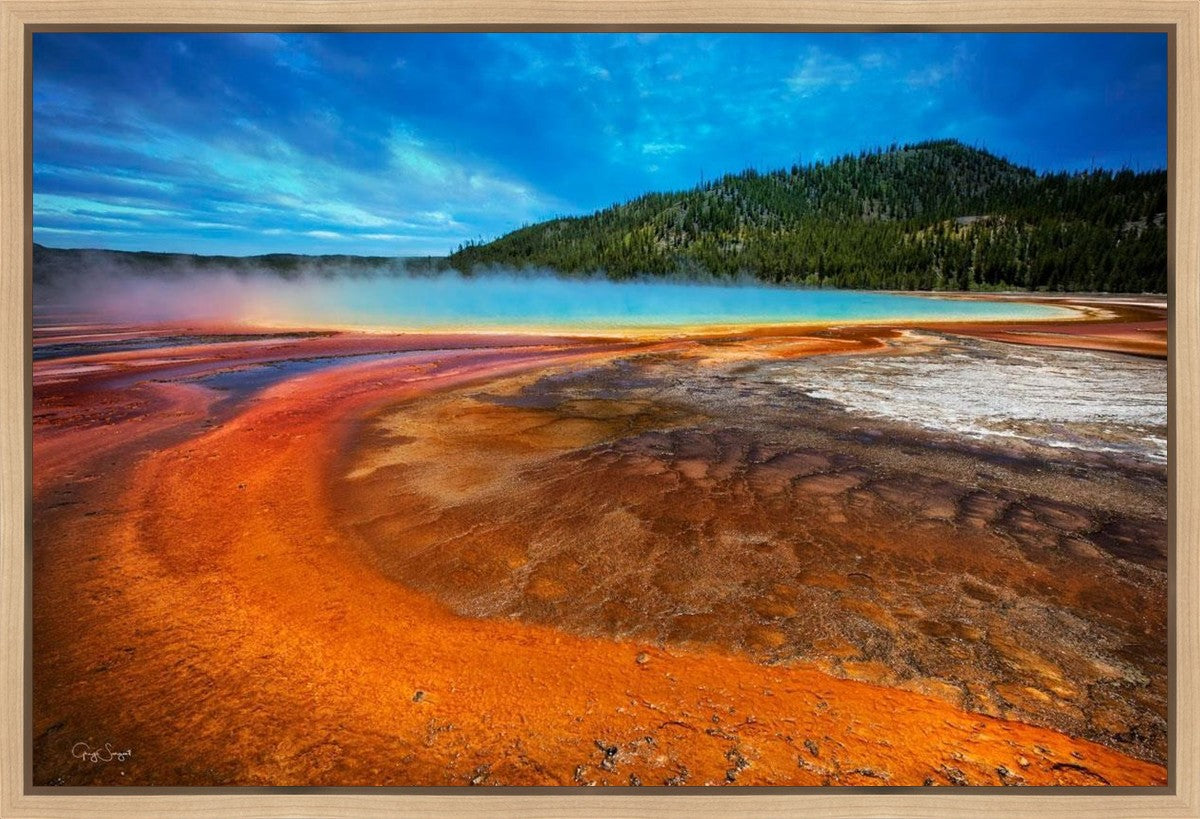 Grand Prismatic Gallery Wrap