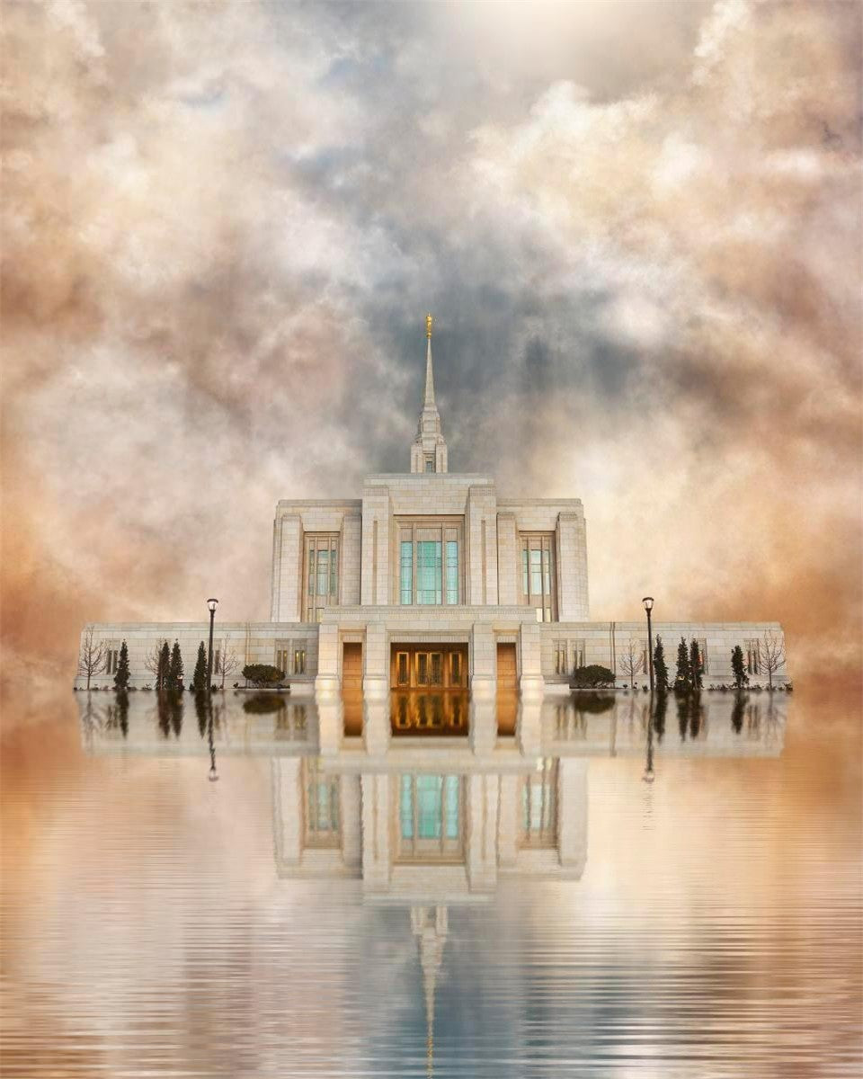 Millennial Reflection Ogden Temple Gallery Wrap