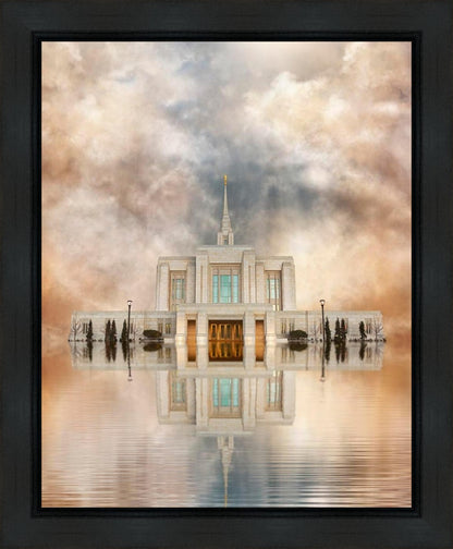 Millennial Reflection Ogden Temple