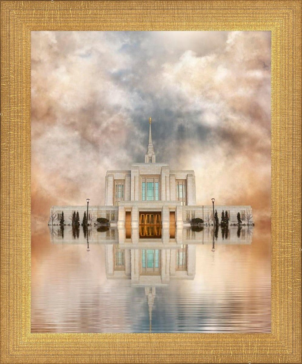 Millennial Reflection Ogden Temple