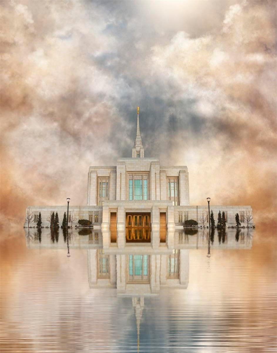Millennial Reflection Ogden Temple Gallery Wrap
