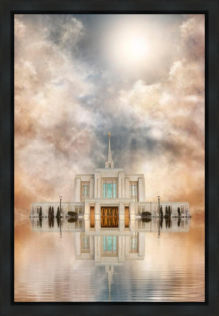 Millennial Reflection Ogden Temple Gallery Wrap