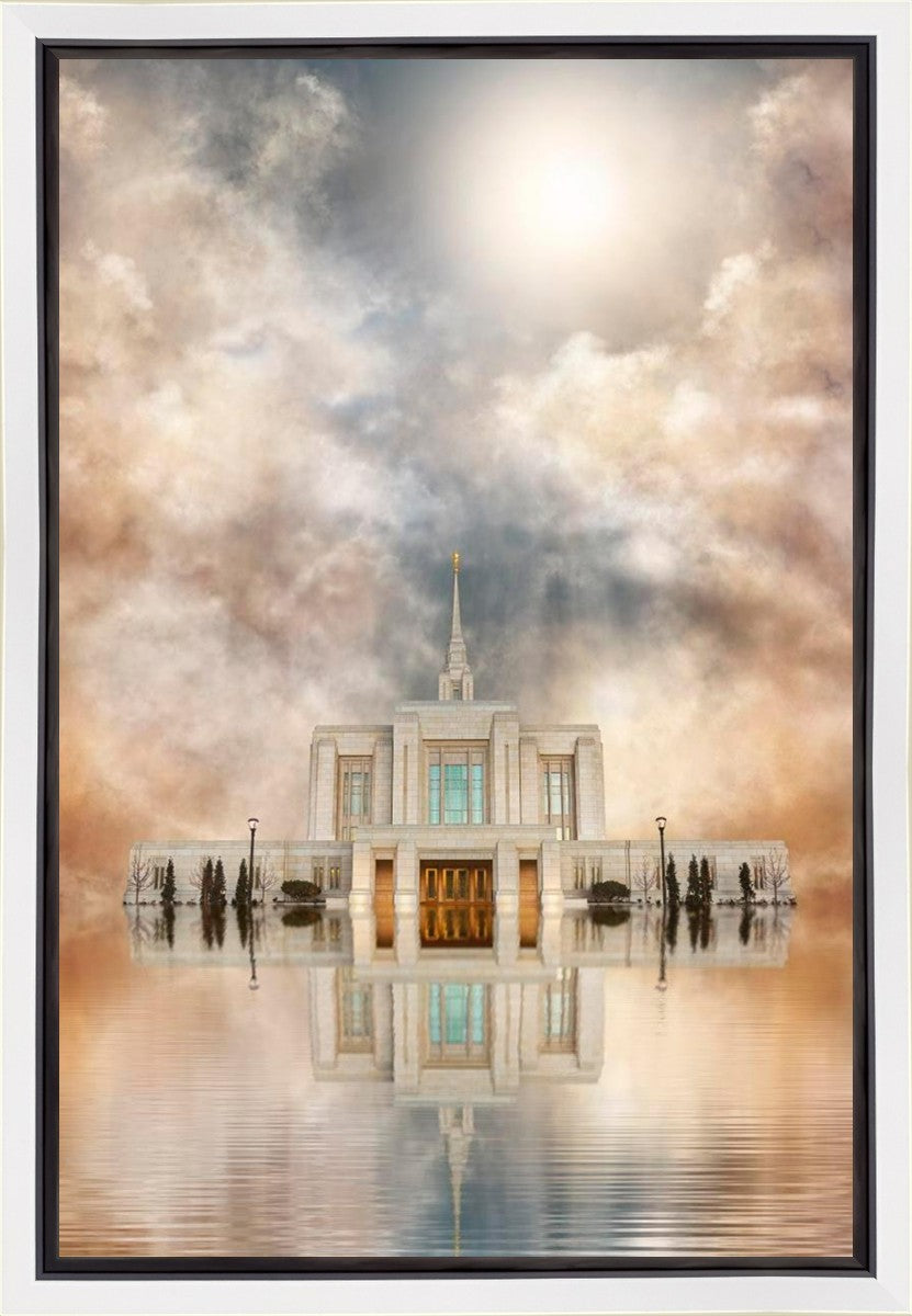 Millennial Reflection Ogden Temple Gallery Wrap