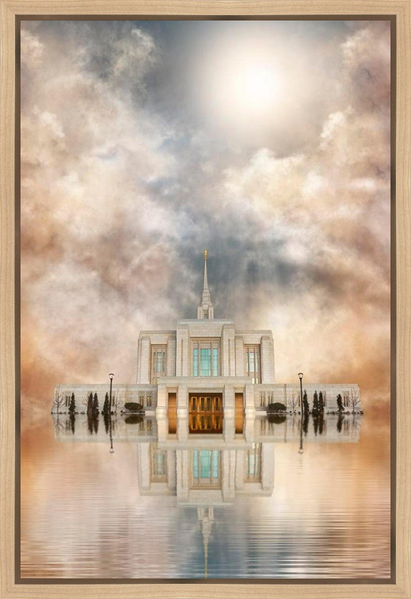 Millennial Reflection Ogden Temple Gallery Wrap