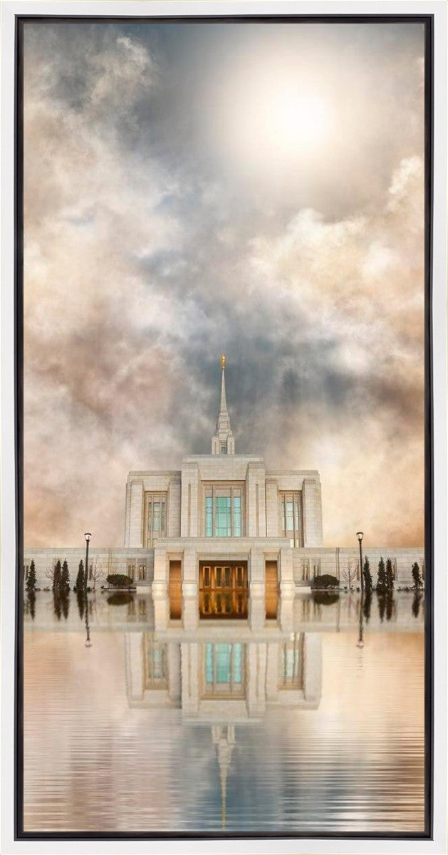 Millennial Reflection Ogden Temple Gallery Wrap