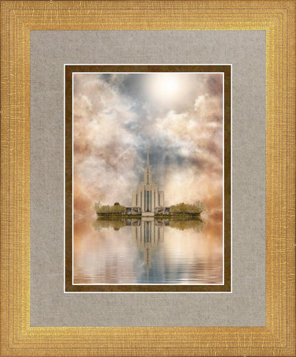Millennial Reflection Oquirrh Mountain Temple