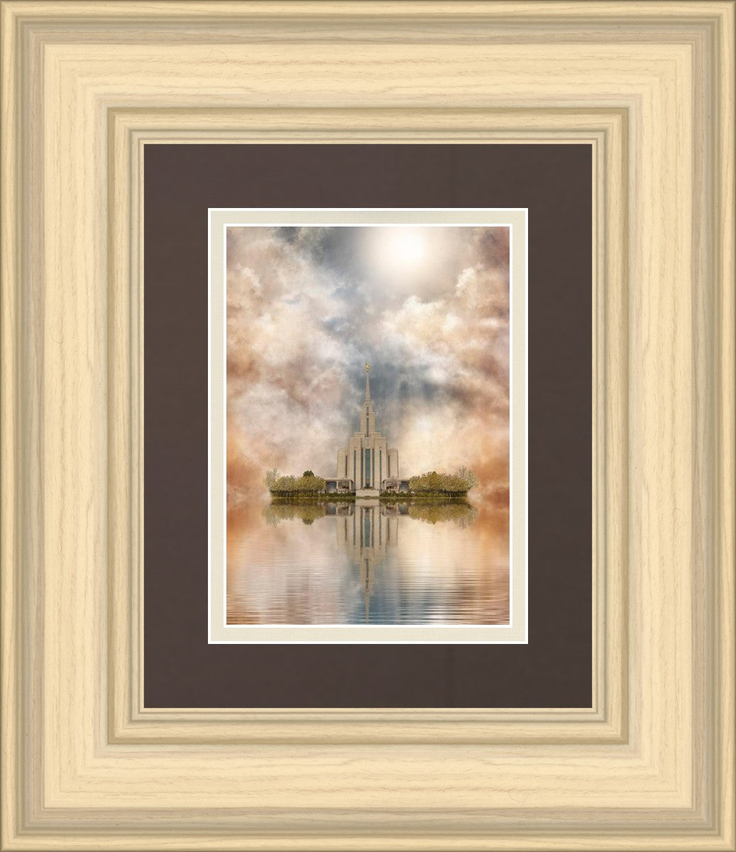 Millennial Reflection Oquirrh Mountain Temple
