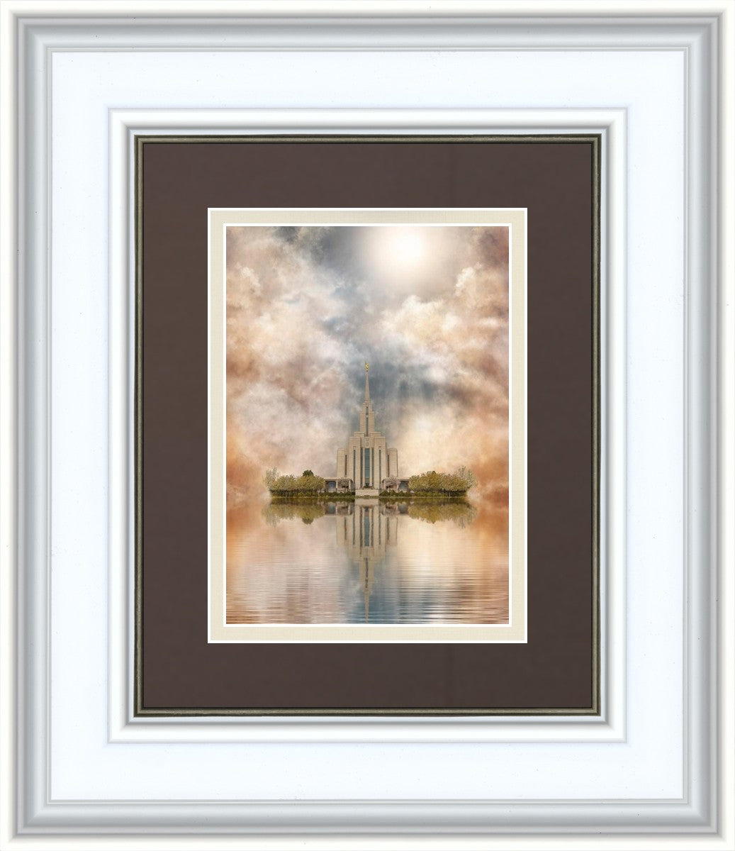 Millennial Reflection Oquirrh Mountain Temple