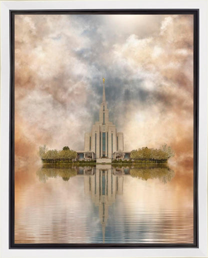 Millennial Reflection Oquirrh Mountain Temple