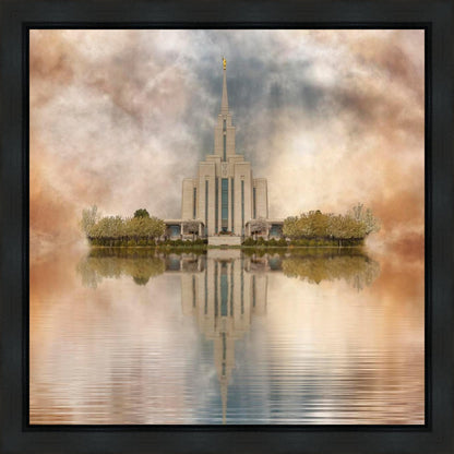 Millennial Reflection Oquirrh Mountain Temple