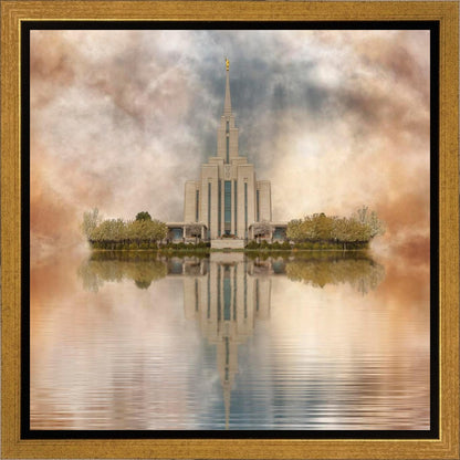 Millennial Reflection Oquirrh Mountain Temple