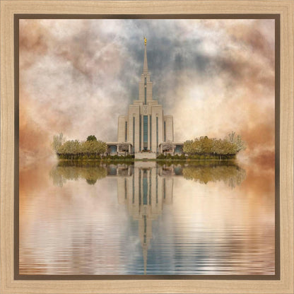 Millennial Reflection Oquirrh Mountain Temple