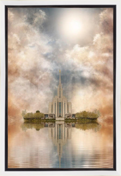 Millennial Reflection Oquirrh Mountain Temple