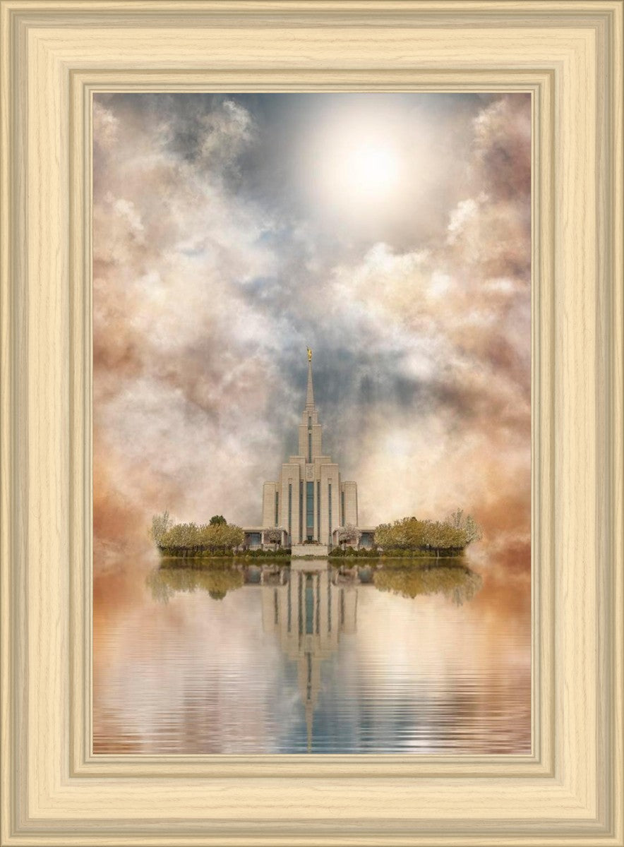 Millennial Reflection Oquirrh Mountain Temple