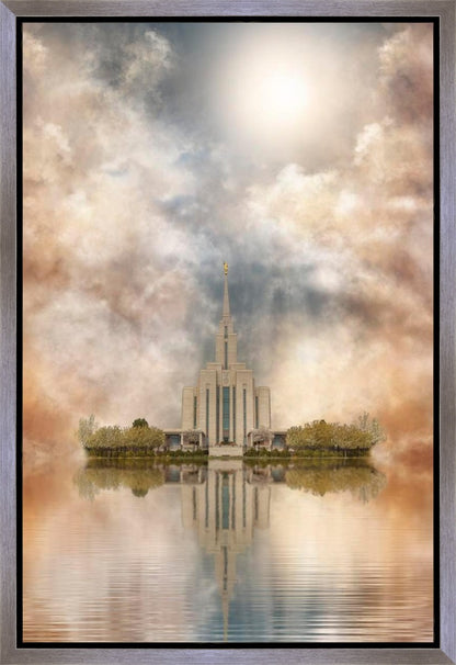 Millennial Reflection Oquirrh Mountain Temple
