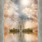 Millennial Reflection Oquirrh Mountain Temple