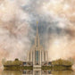 Millennial Reflection Oquirrh Mountain Temple