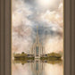 Millennial Reflection Oquirrh Mountain Temple